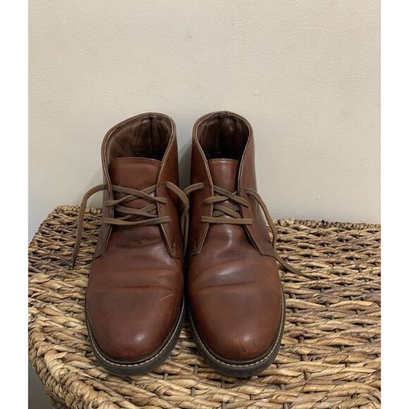 Sebago Drysides Waterproof Leather Chukka Boots Lace-Up Brown Men US10M main image 6